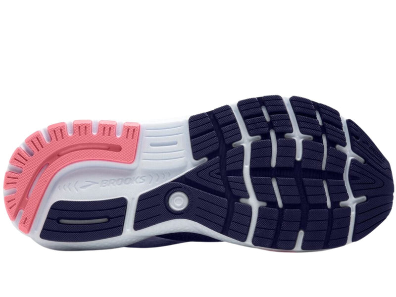 Load image into Gallery viewer, Womens Brooks Ghost 16 Running Shoes in Blue Ribbon/Dianthus – Size 7.5