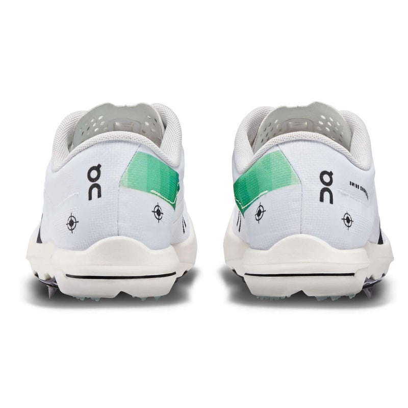 Load image into Gallery viewer, On Cloudspike 10000m Running Spikes Mens Sprinting Shoes in Undyed - White/Mint