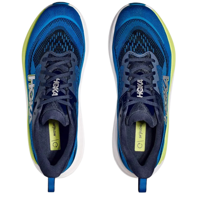 Load image into Gallery viewer, Hoka Skyflow Mens Running Shoes in Varsity Navy / Electric Cobalt Size US 11