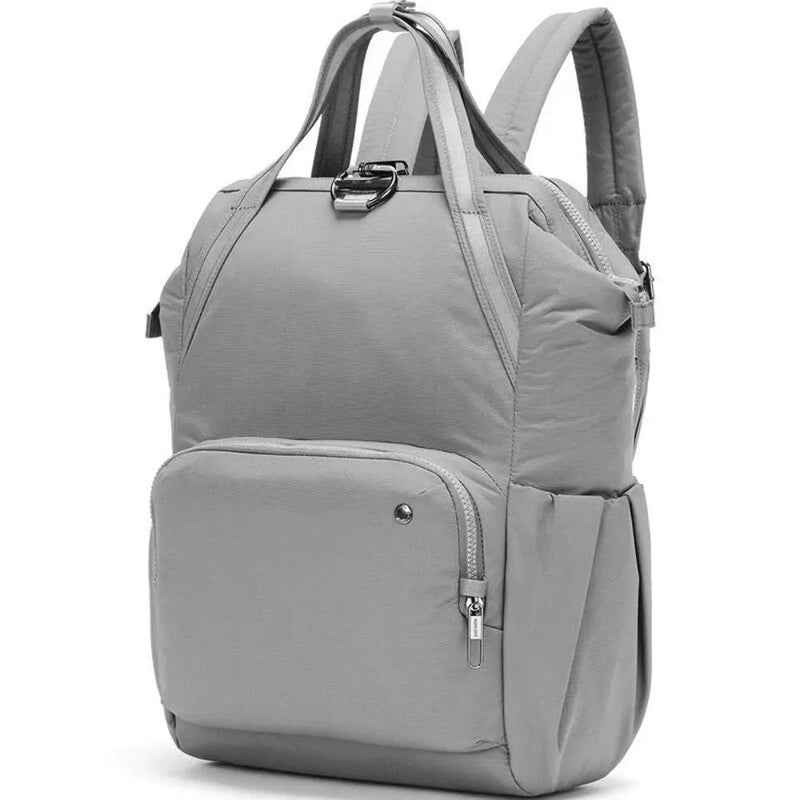 Load image into Gallery viewer, Pacsafe Citysafe CX Anti-Theft 13" Laptop Backpack Bag Econyl Gravity Gray