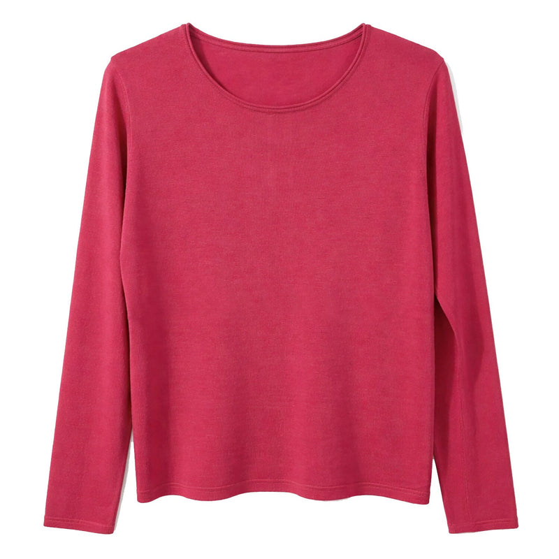 Load image into Gallery viewer, Luxury Cashmere Wool Pullover Jumper (Fine Knit) in Red-0