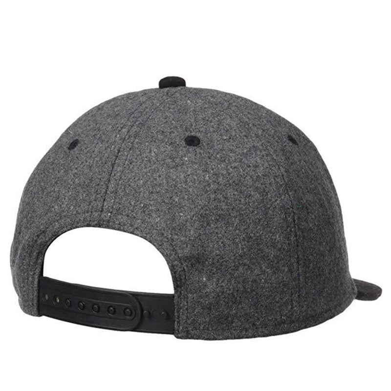 Load image into Gallery viewer, Goorin Brothers Mens Data Snapback Baseball Hat Cap Adjustable Wool Blend - Charcoal-2