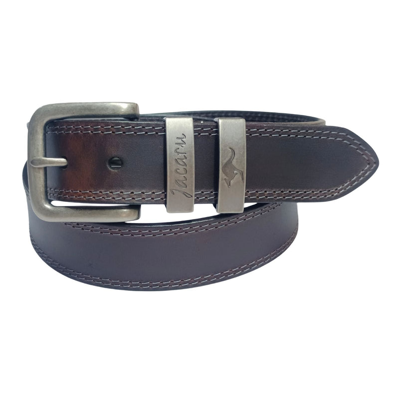 Load image into Gallery viewer, Jacaru 6017 Casual Leather Belt 38mm
