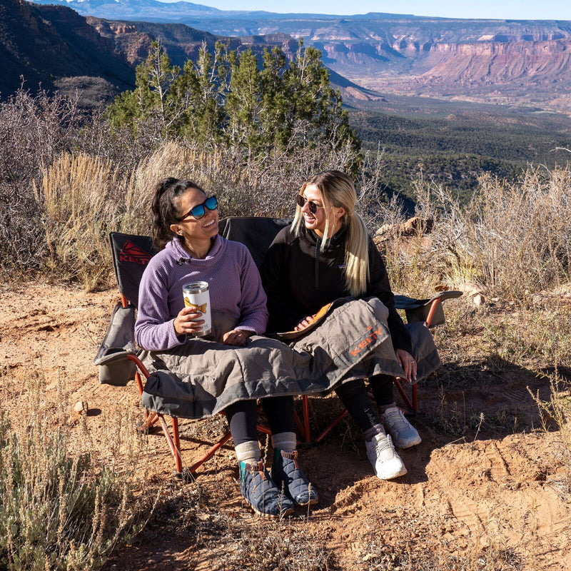 Load image into Gallery viewer, Kelty Low Loveseat Nest Camping Chair – Bungee Cord/Beluga