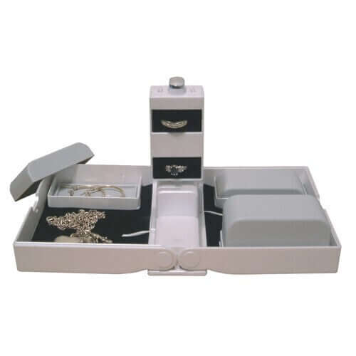 Load image into Gallery viewer, Earring Necklace Jewellery Case Organizer Display Jewelery Holder Storage Rack-0