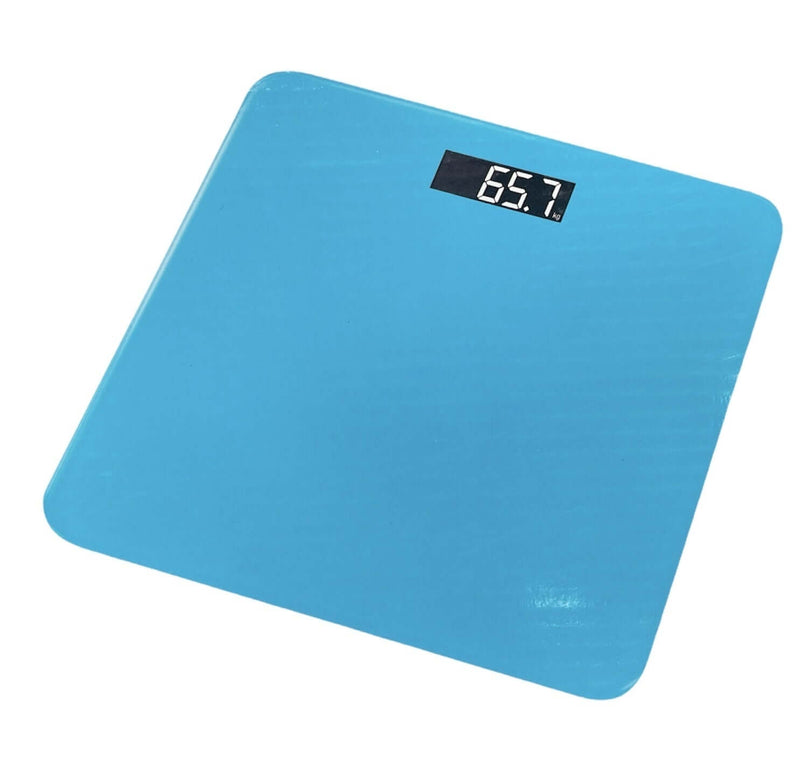 Load image into Gallery viewer, 180kg Electronic Digital Tempered Glass Body Bathroom Scales Scale - Teal-2