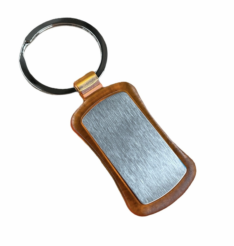 Load image into Gallery viewer, Duo Key Tag Key Ring Keyring School Bag Badge - Orange-0