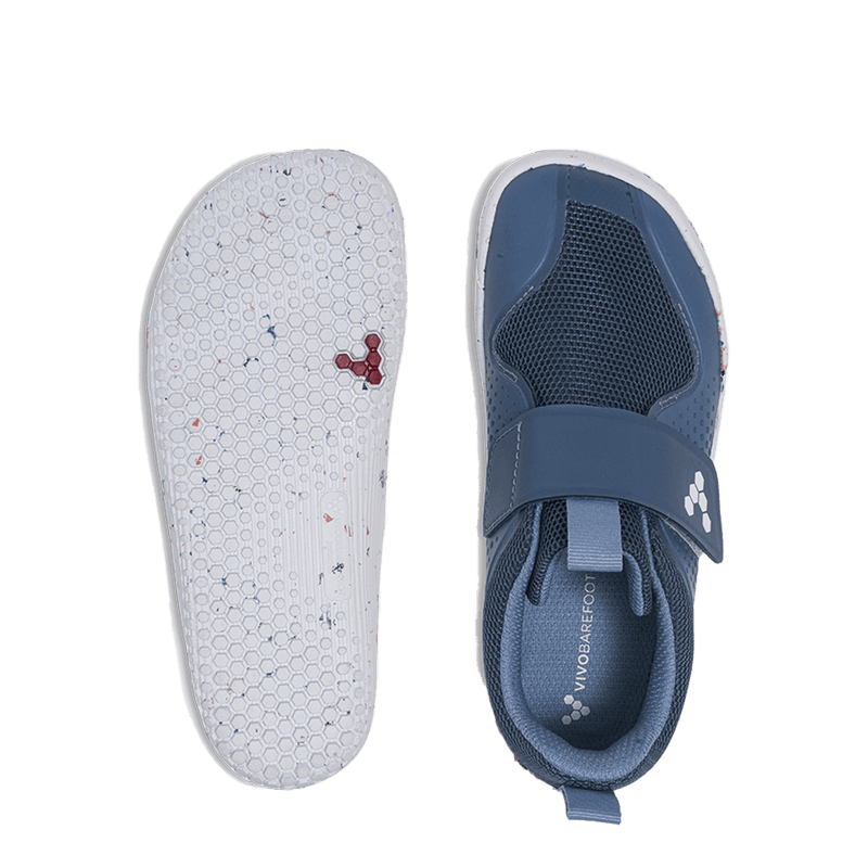 Load image into Gallery viewer, Shop Eco-friendlly Vivobarefoot Primus Sport III Kids Indigo