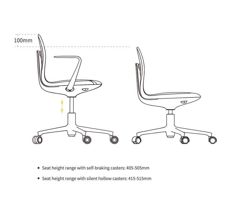 Load image into Gallery viewer, UFOU Joyin Tail Designer Ergonomic Chair - Flamingo-4