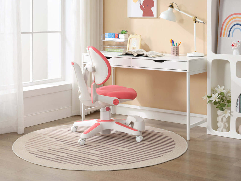 Load image into Gallery viewer, 6x Ergonomic Children Kids Study Chairs Height Adjustable - Pink-3