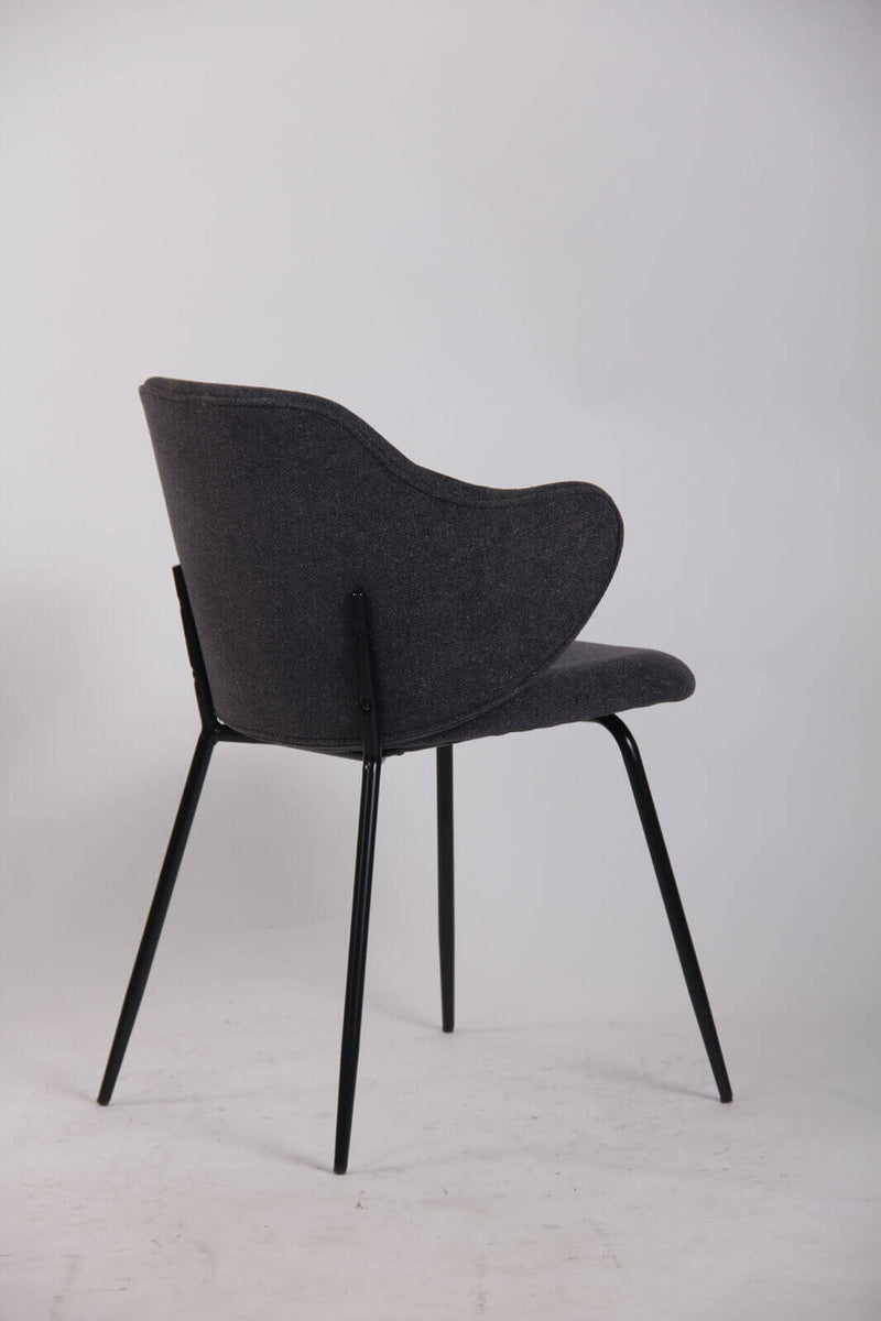 Load image into Gallery viewer, Set of 4 Dining Chairs in Graphite-4