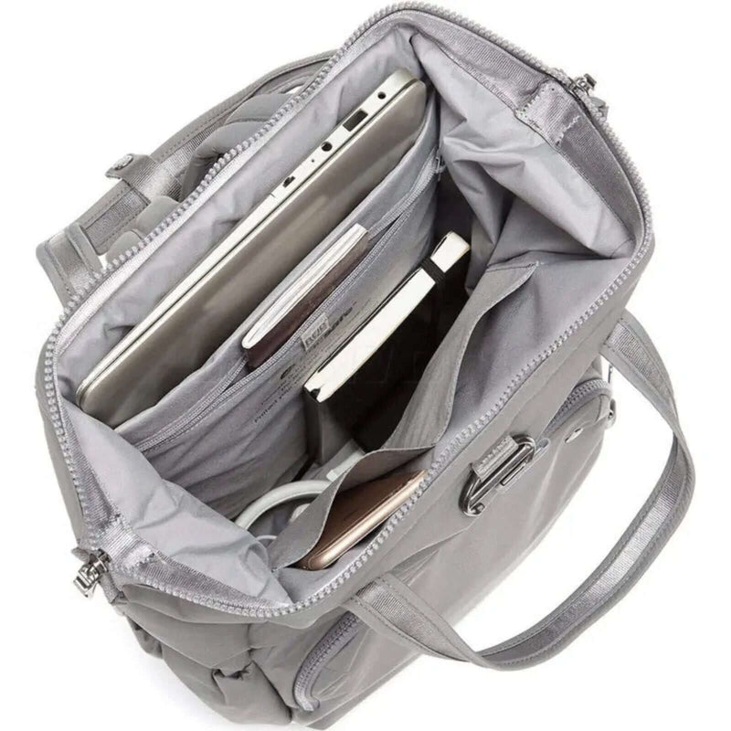 Load image into Gallery viewer, Pacsafe Citysafe CX Anti-Theft 13" Laptop Backpack Bag Econyl Gravity Gray-4