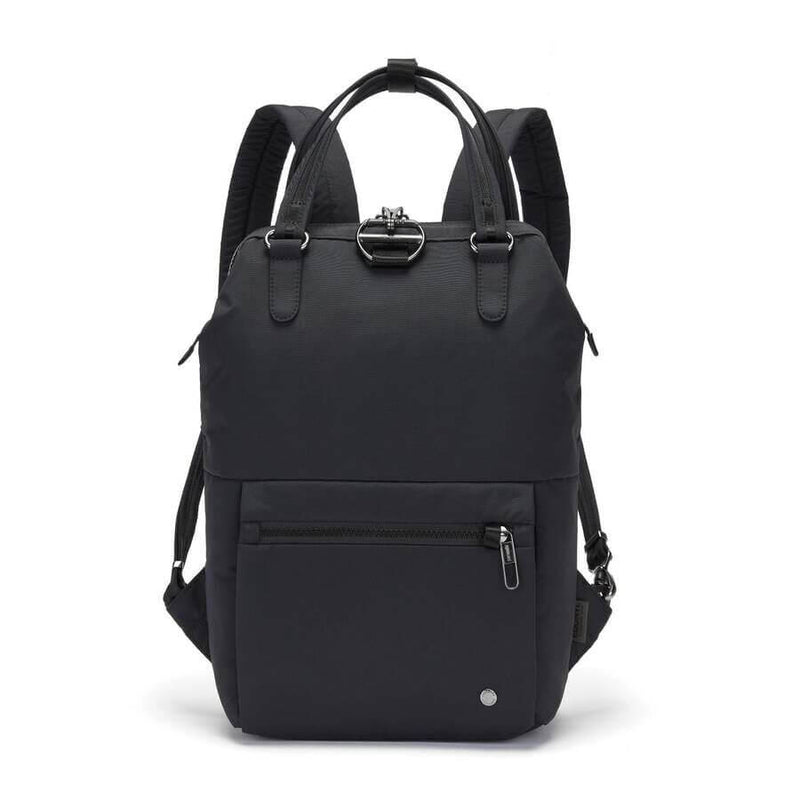 Load image into Gallery viewer, Pacsafe Citysafe CX Econyl Anti-Theft Mini Bag Backpack in Black-0