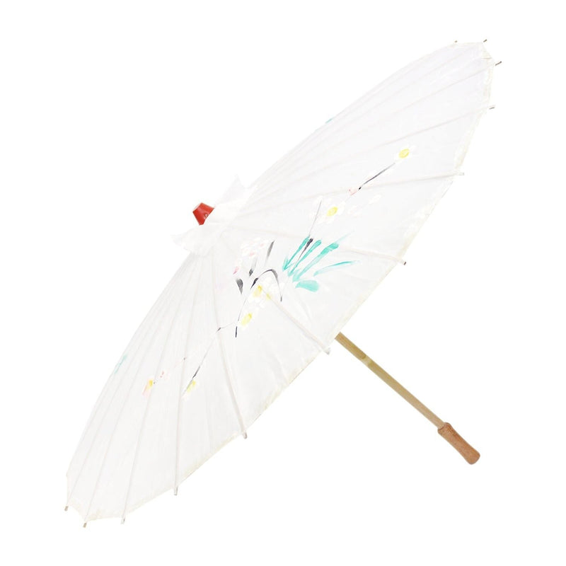 Load image into Gallery viewer, 6x PARASOL UMBRELLA Chinese Japanese Bamboo Flower Pattern 80cm Large BULK - Assorted Colour Pack-3