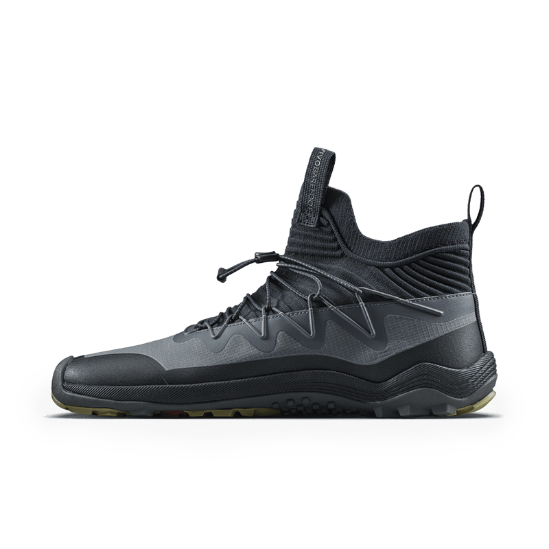 Load image into Gallery viewer, Vivobarefoot Primus Trail Flow Mid II Mens Dark Shadow