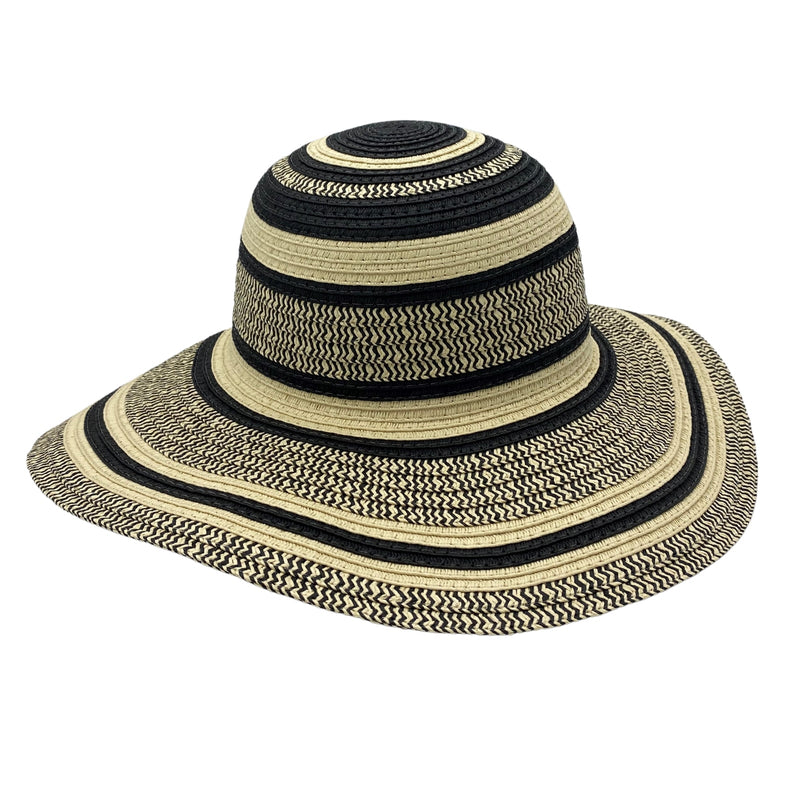 Load image into Gallery viewer, Jacaru 1761 Round Circles Hat – Braided Paper | Adjustable | One Size Fits Most