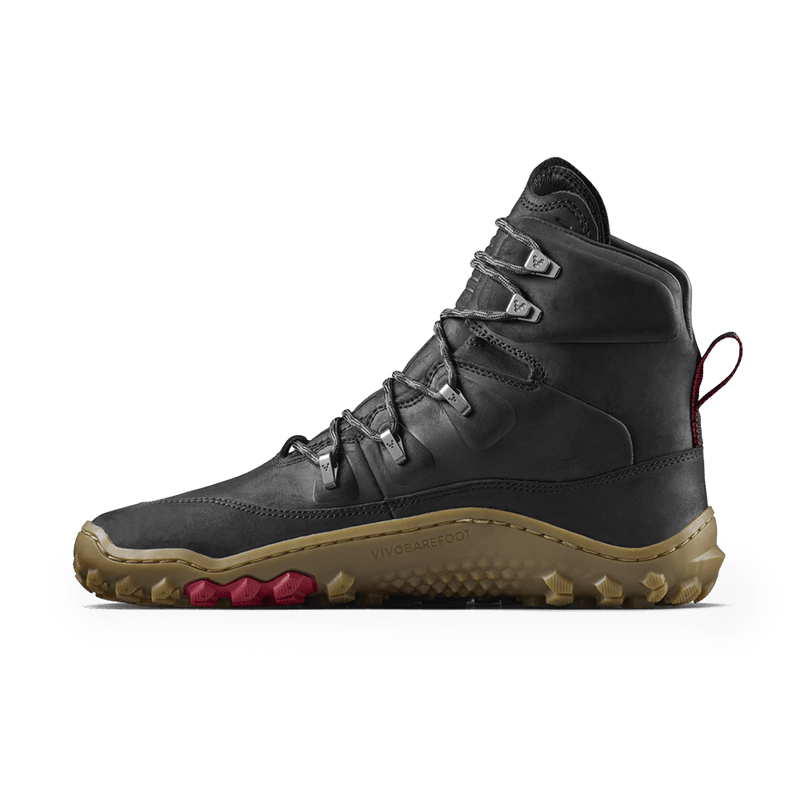 Load image into Gallery viewer, Vivobarefoot Tracker Leather AT II Women's Barefoot Hiking Boot – Obsidian