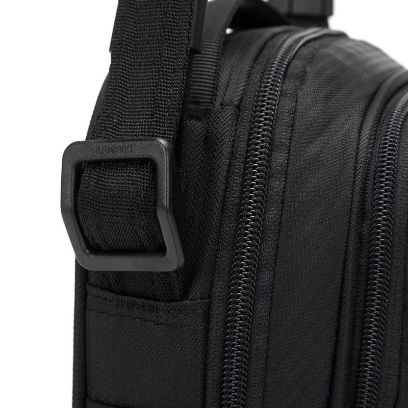 Load image into Gallery viewer, Pacsafe Metrosafe LS100 Crossbody Anti-Theft Messenger Bag in Black