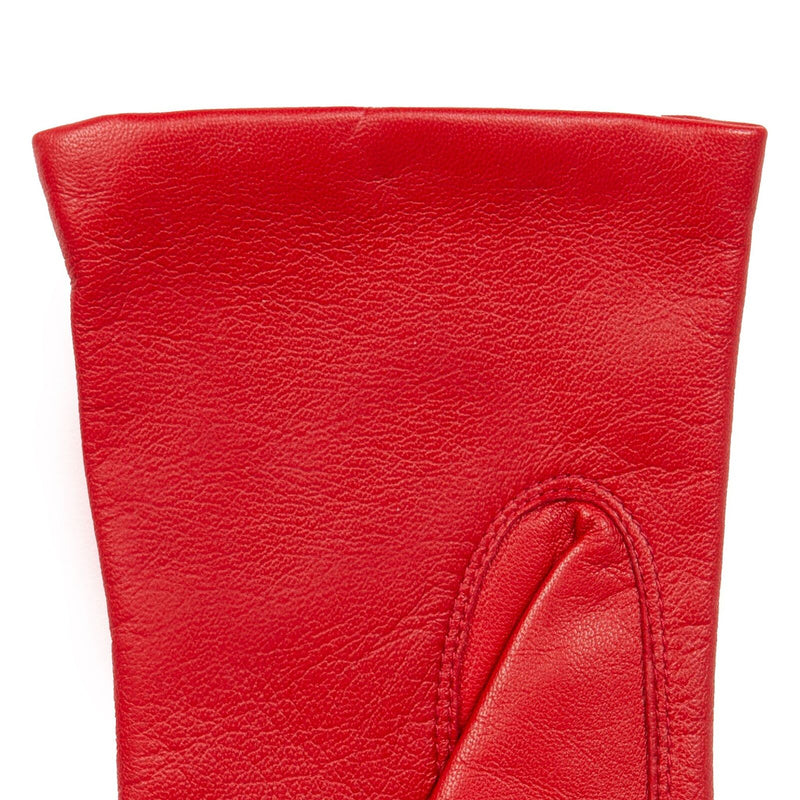 Load image into Gallery viewer, Dents Women's Emma Three-Point Leather Gloves - Berry Red