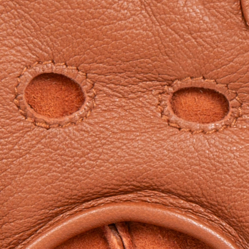 Load image into Gallery viewer, Dents Women's Fingerless Leather Driving Gloves – Cognac