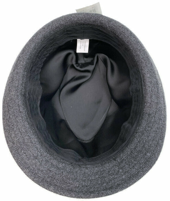 Load image into Gallery viewer, DENTS Wool Trilby Hat Stingy Brim w Band Fedora Warm Winter Fully Lined - Charcoal-4