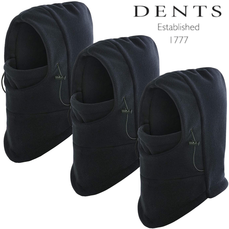 Load image into Gallery viewer, 3x Windproof Thermal Fleece Balaclava Beanie Hat Full Face Mask Ski - Black-1