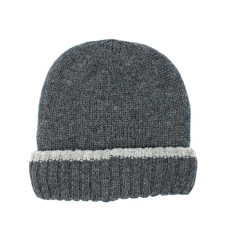 Load image into Gallery viewer, Dents Mens Thermal Insulation Wool Blend Knit Beanie Warm Winter Thick Hat - Charcoal-3
