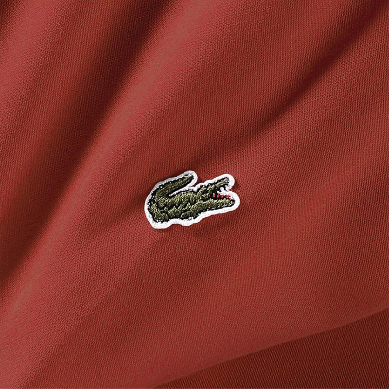 Load image into Gallery viewer, Lacoste King 100% Cotton Percale 200TC Bed Sheet Set in Chili Pepper-3