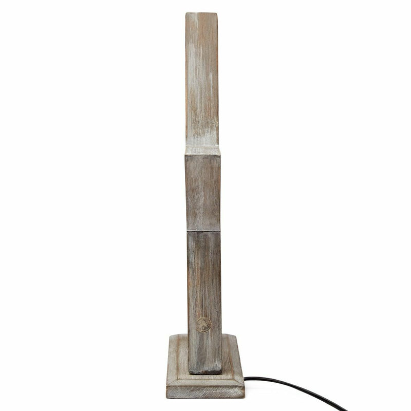 Load image into Gallery viewer, 33cm Bamboo Star LED Table Lamp Light Modern Bedside - Antique Timber-2