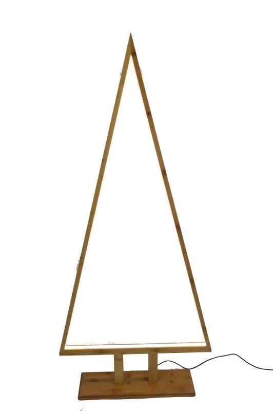 Load image into Gallery viewer, Extra Large Bamboo Christmas Tree LED Floor Lamp Light Xmas - Natural-2