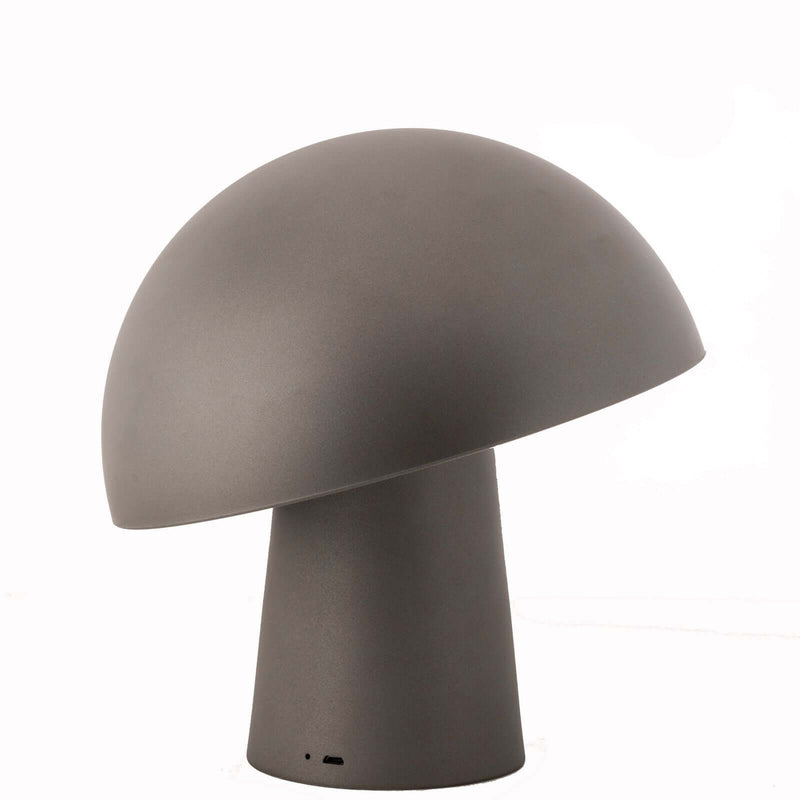 Load image into Gallery viewer, LED Cordless Mushroom USB Rechargeable Table Lamp Dimming Night Light - Steel Grey-3