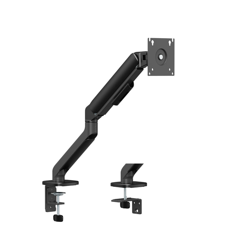 Load image into Gallery viewer, Gas Spring Single Screen Monitor Arm for 17-32" Displays Screen Holder VESA Mount in Matte Black-2