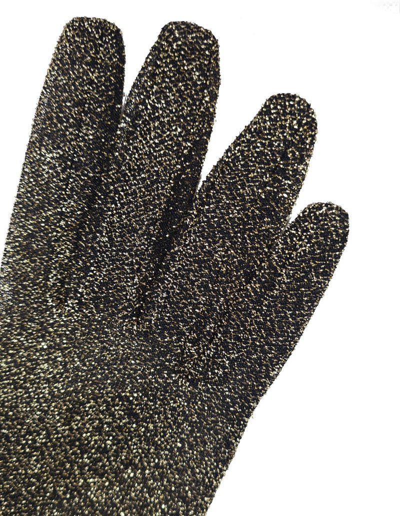 Load image into Gallery viewer, Dents Womens Elbow Length Mesh Gloves in Gold-4