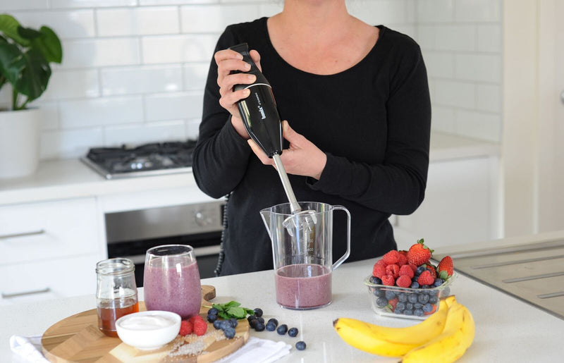 Load image into Gallery viewer, Bamix Classic Immersion Blender 140W Stick Mixer Stainless Steel Blade Black-2