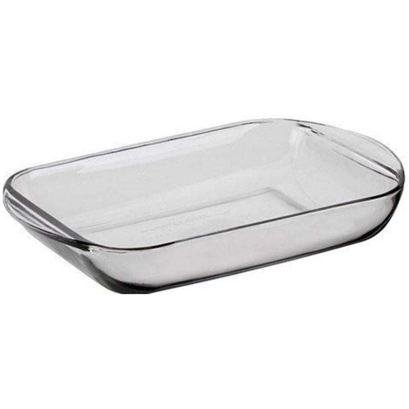 Load image into Gallery viewer, 2x Anchor Hocking Fire King 34x28cm 4L Rectangular Glass Baker Dish - Clear-3