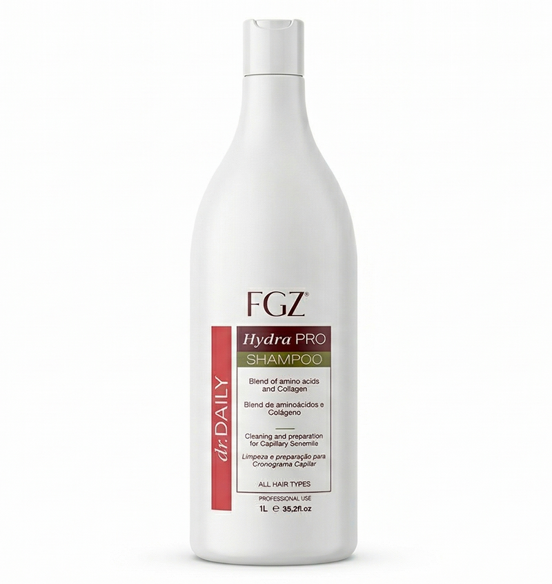 Load image into Gallery viewer, Hydra Pro Shampoo 1L (Amino Acids / Collagen / Silk Protein) by FGZ Keratin & Nanoplasty SAFE-0