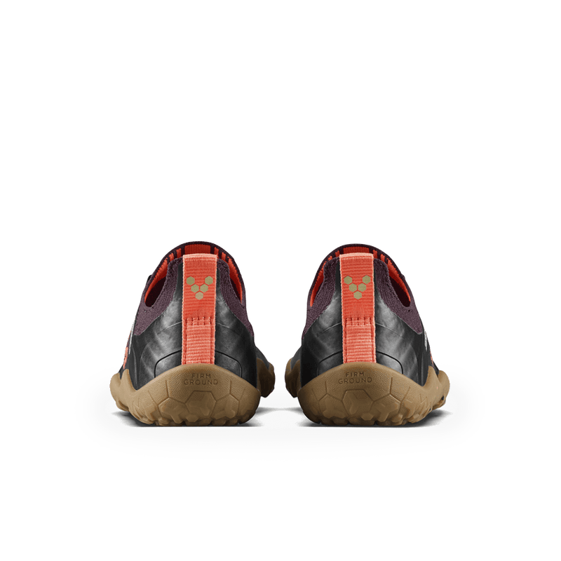 Load image into Gallery viewer, Vivobarefoot Primus Trail Knit FG Preschool Huckleberry/ Molten Lava-4