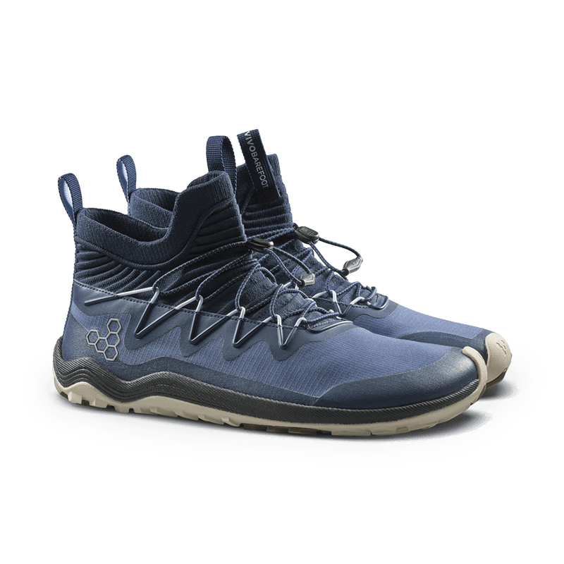 Load image into Gallery viewer, Vivobarefoot Primus Trail Flow Mid II Mens Deep Ocean
