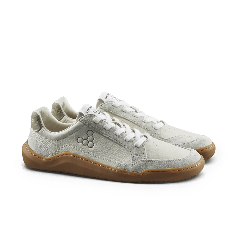 Load image into Gallery viewer, Vivobarefoot Gobi III Sneaker Leather Womens Limestone Dusty Green