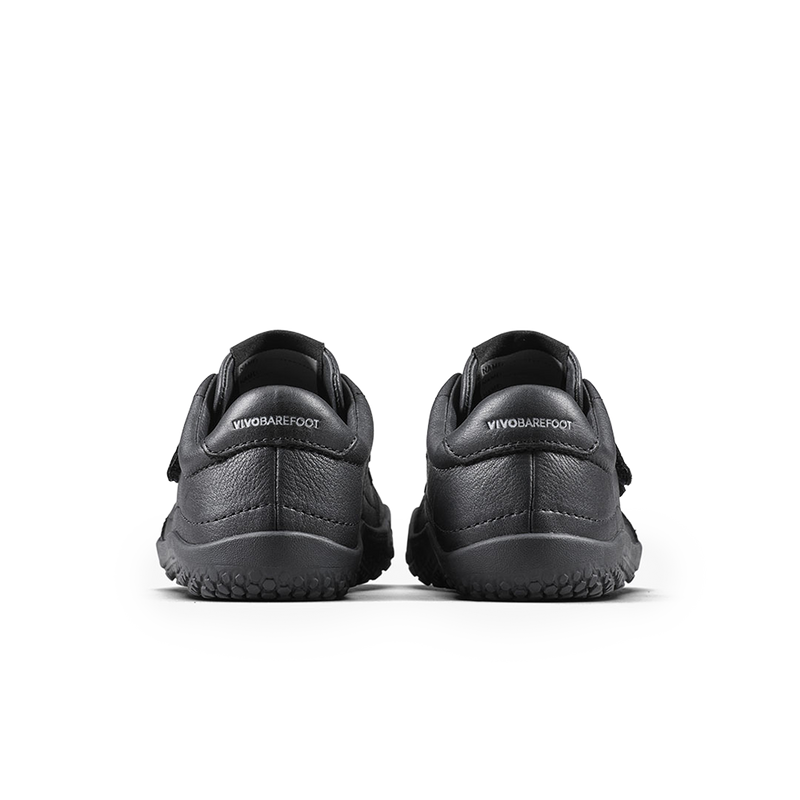 Load image into Gallery viewer, Vivobarefoot Gobi Sneaker School Kids Obsidian-4