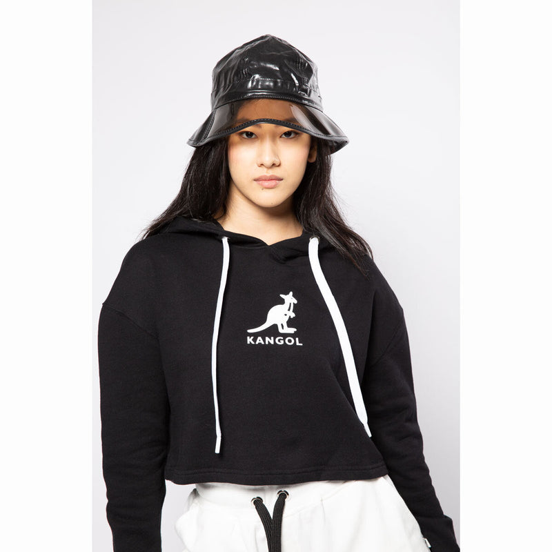 Load image into Gallery viewer, Kangol Rain Casual Waterproof Bucket Hat Fashion Cap Transparent - Black