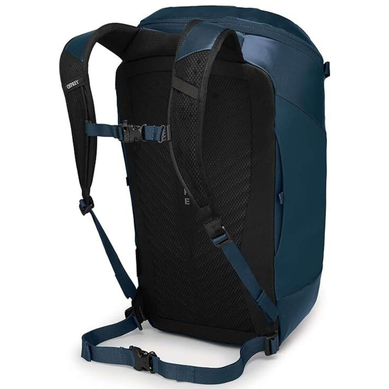 Load image into Gallery viewer, Osprey Transporter Small Zip Top Bag Backpack - Venturi Blue-4