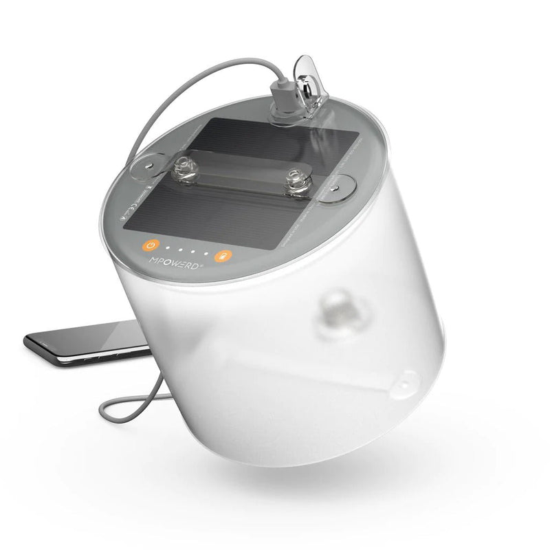 Load image into Gallery viewer, Luci Base Solar Inflatable Lantern Light w/ Power Bank-0