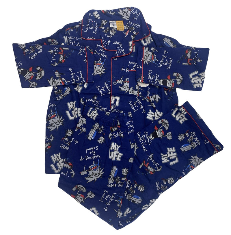 Load image into Gallery viewer, KIDS FLANNELETTE PYJAMAS PJs Boys Girls Flannel Pajamas Pyjama Winter Set PJ