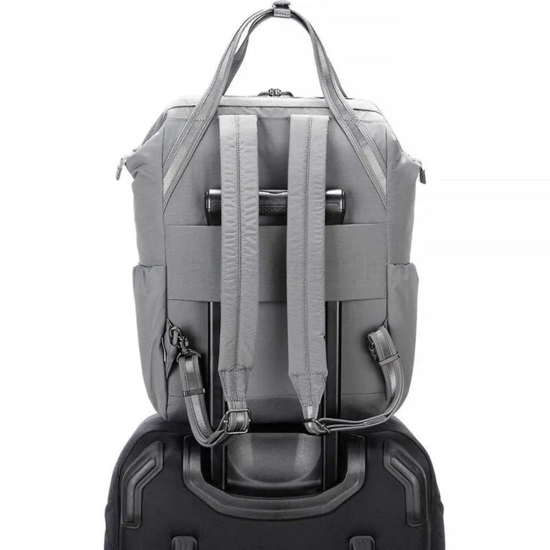 Load image into Gallery viewer, Pacsafe Citysafe CX Anti-Theft 13" Laptop Backpack Bag Econyl Gravity Gray