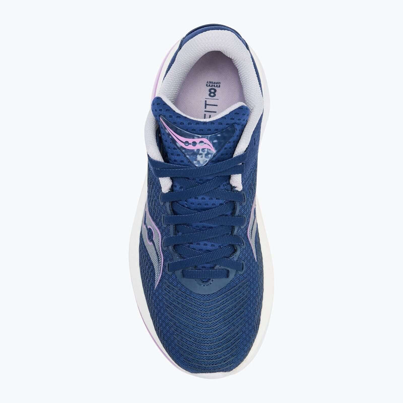 Load image into Gallery viewer, Saucony Womens Running Shoes Kinavara Pro in Indigo / Mauve - Size 8.5