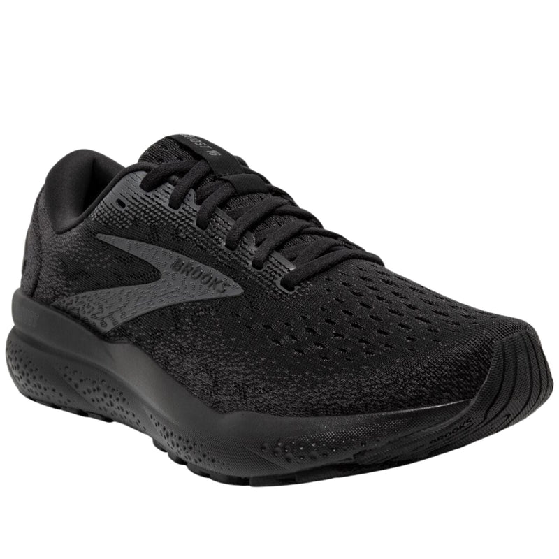 Load image into Gallery viewer, Womens Brooks Ghost 16 Running Shoes (D Wide) in Black/Black/Ebony – Size 11