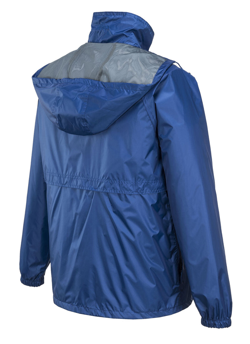 Load image into Gallery viewer, HUSKI STRATUS RAIN JACKET Waterproof Workwear Concealed Hood Windproof Packable - Cobalt-4
