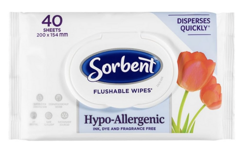 Load image into Gallery viewer, Sorbent Clean and Fresh Hypo Allergenic Wet Wipes Set (40-Pieces)-1