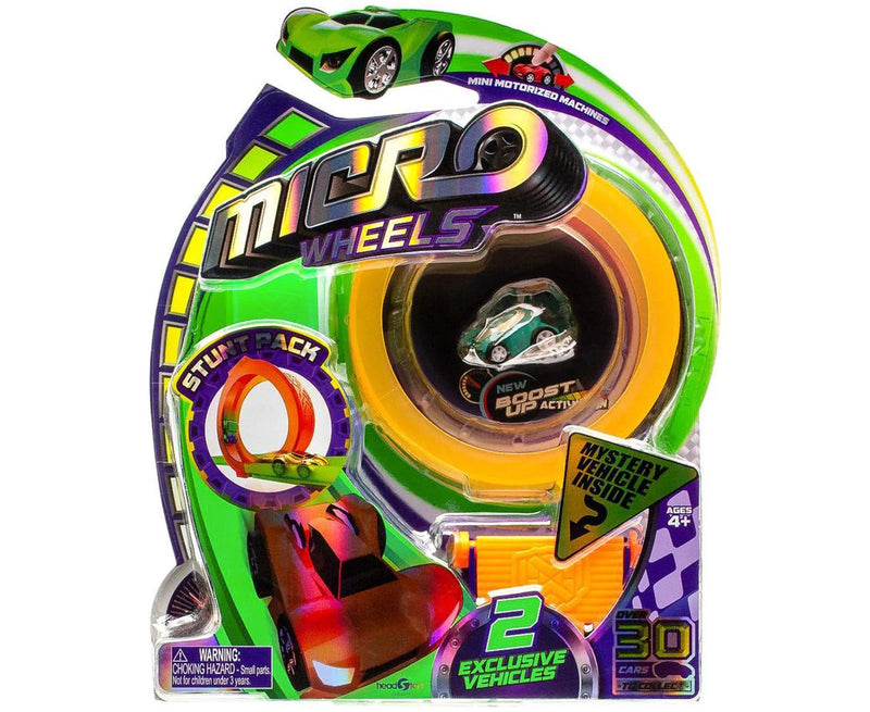 Load image into Gallery viewer, Micro Wheels Series 1 Stunt Vehicle Pack Toys - Assorted Colours-0